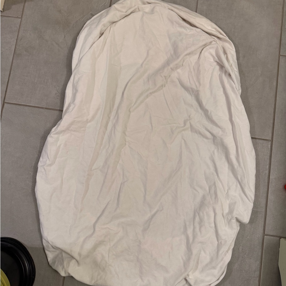 Coyuchi Soft Cream Off White Flannel Crib Bedding Sheet Baby